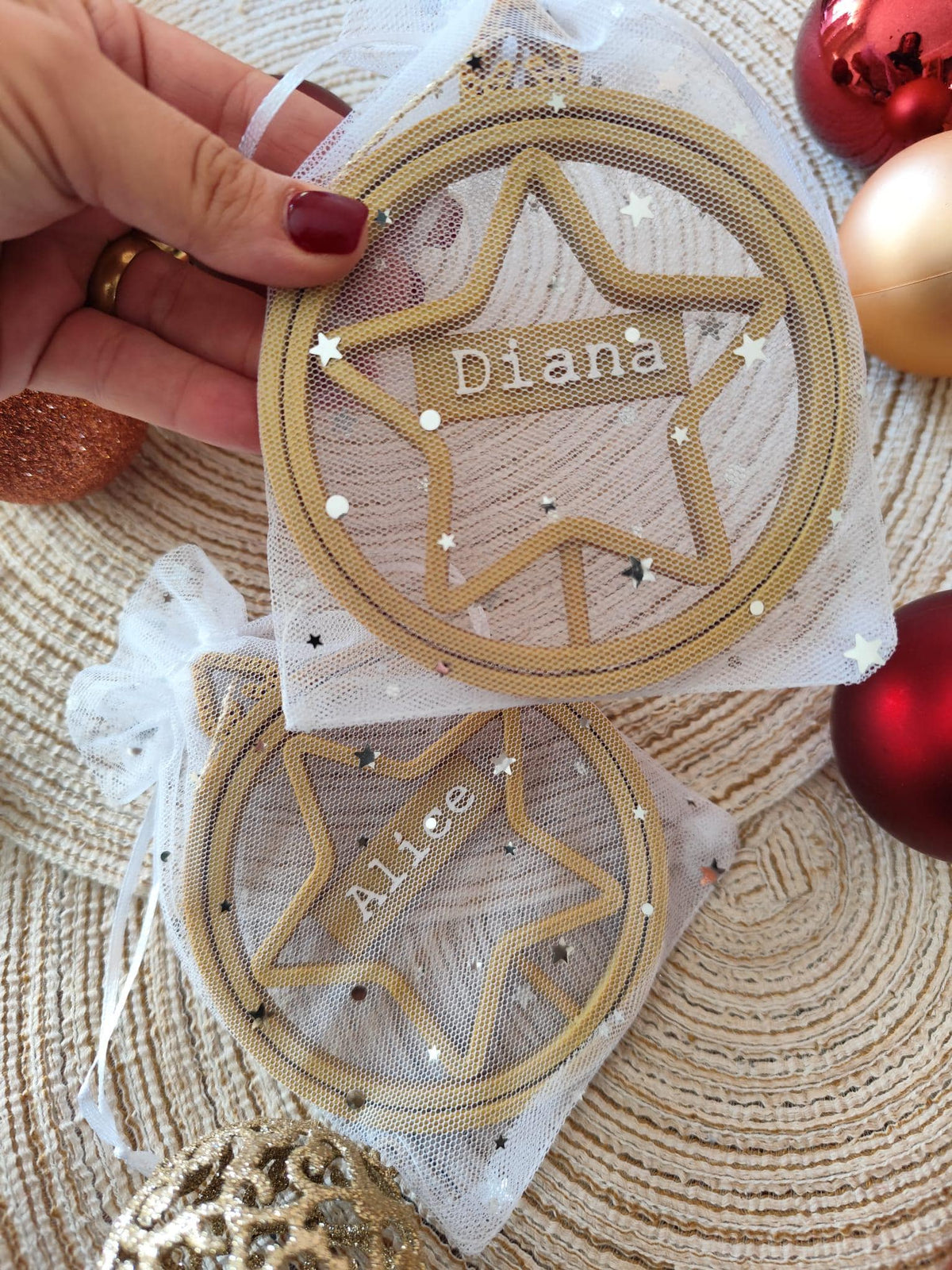 Bolas de Natal Personalizadas com nome - Creativ 3D