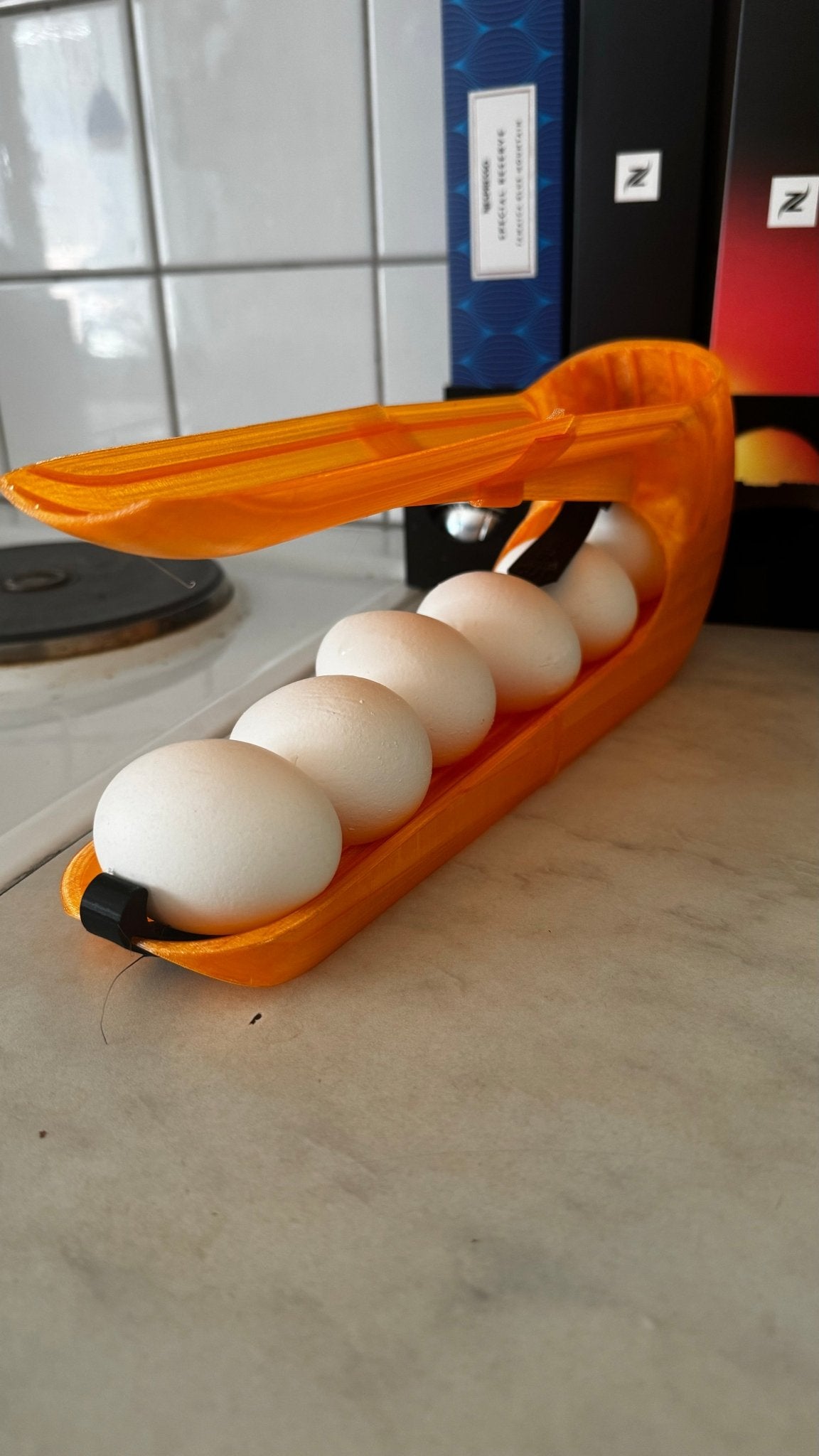 Dispensador de Ovos para Frigorífico - Design Moderno - Creativ 3D