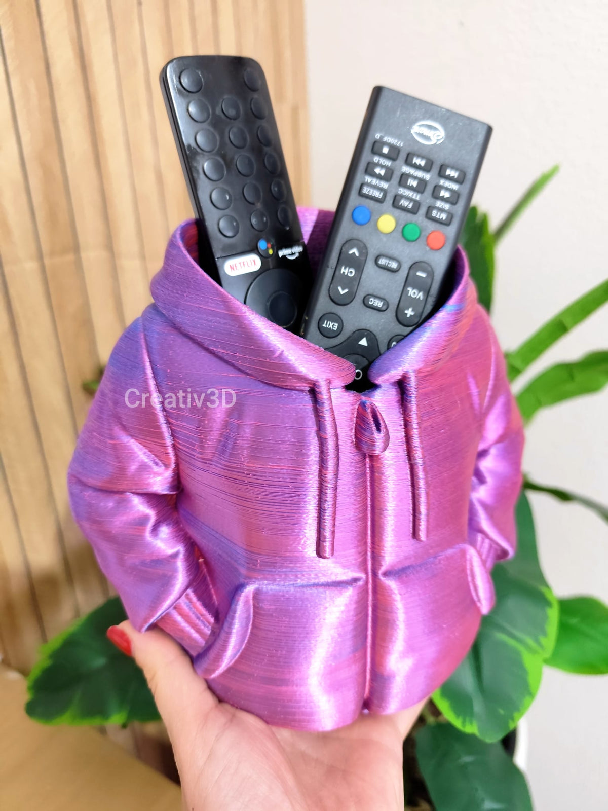 Organizador Hoodie 3D - Porta Canetas e Comandos - Creativ 3D