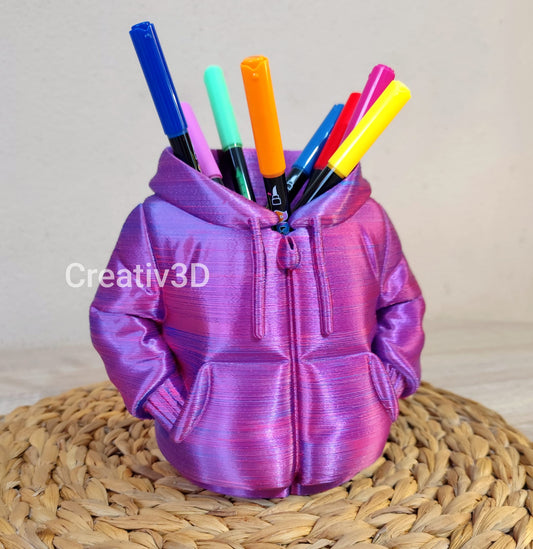 Organizador Hoodie 3D - Porta Canetas e Comandos - Creativ 3D