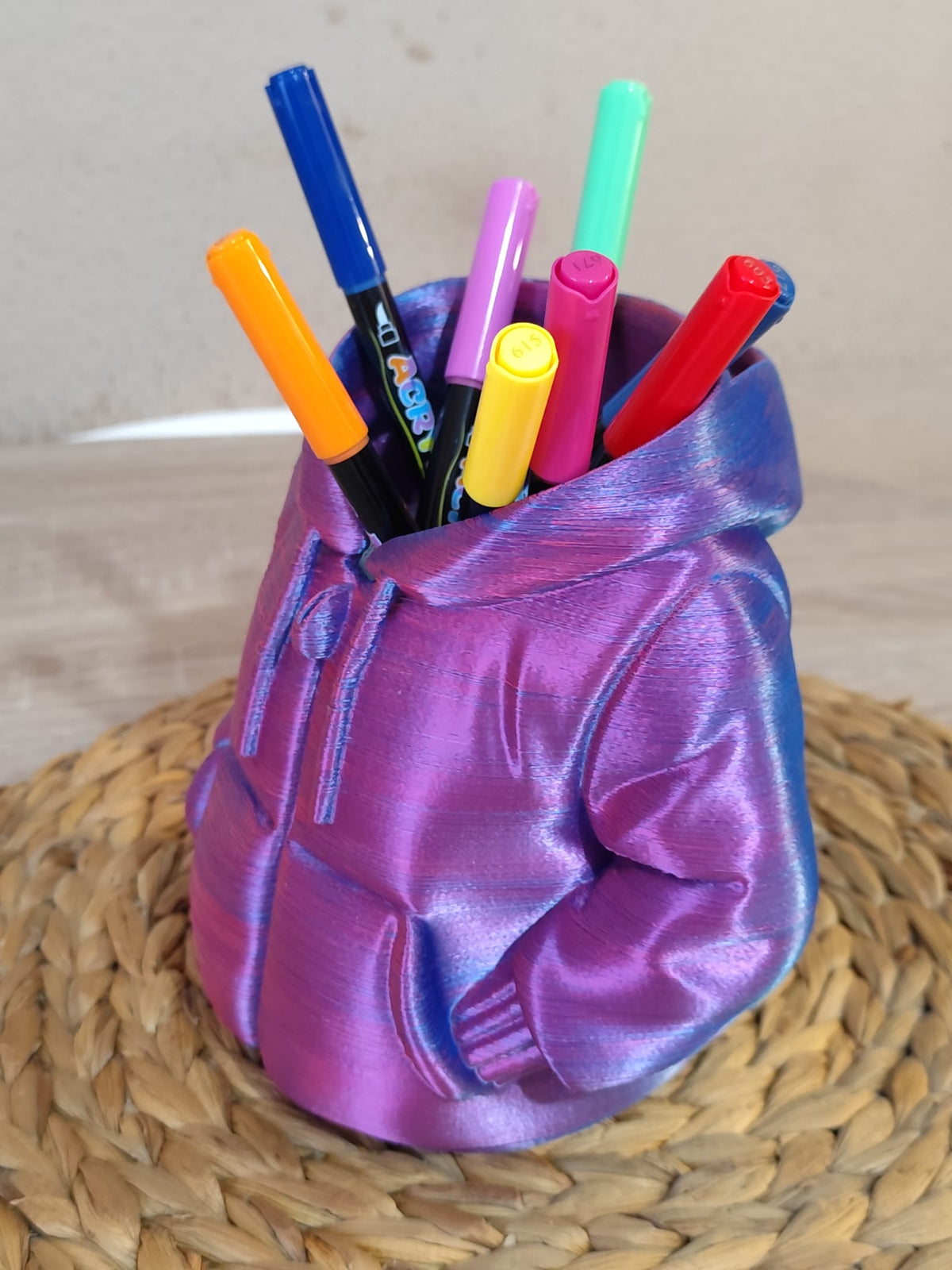 Organizador Hoodie 3D - Porta Canetas e Comandos - Creativ 3D