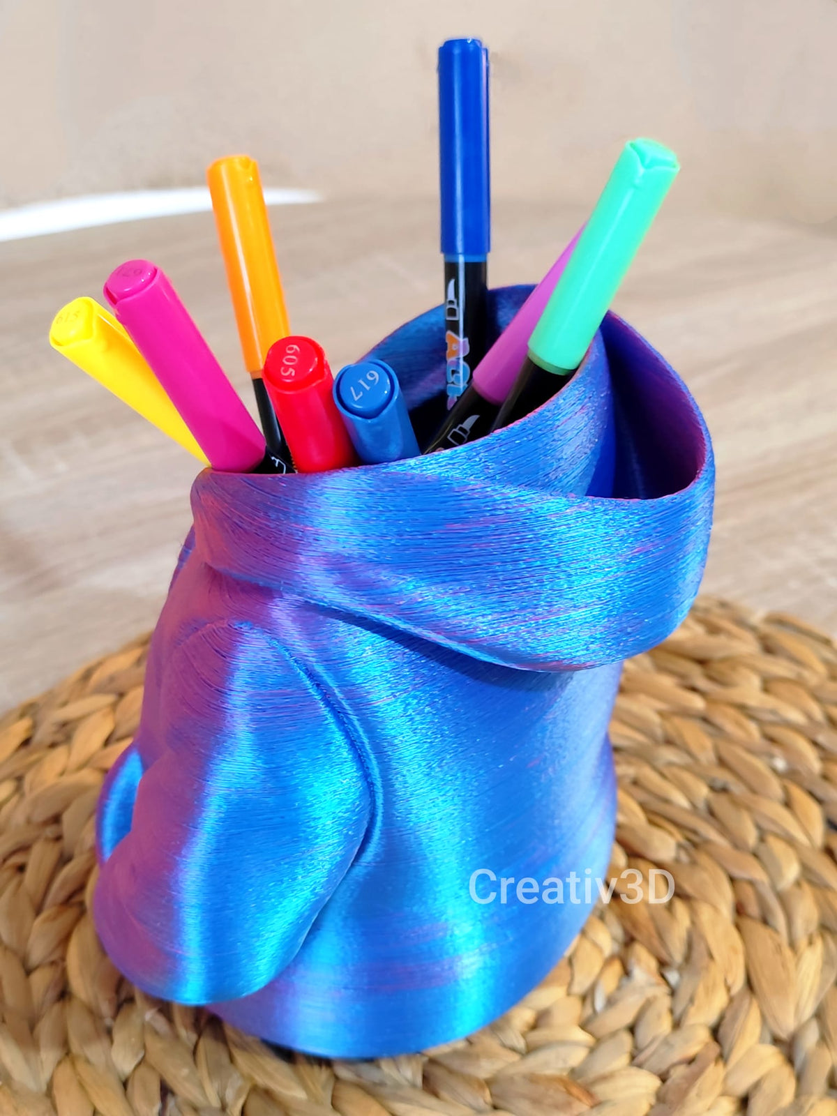Organizador Hoodie 3D - Porta Canetas e Comandos - Creativ 3D