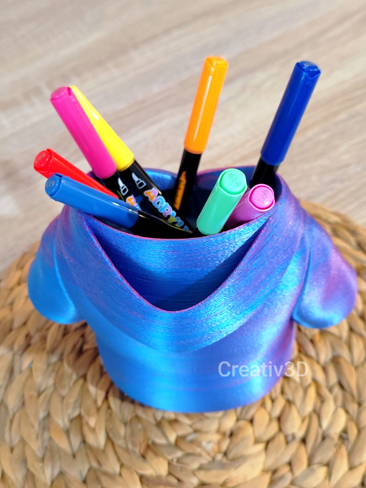 Organizador Hoodie 3D - Porta Canetas e Comandos - Creativ 3D