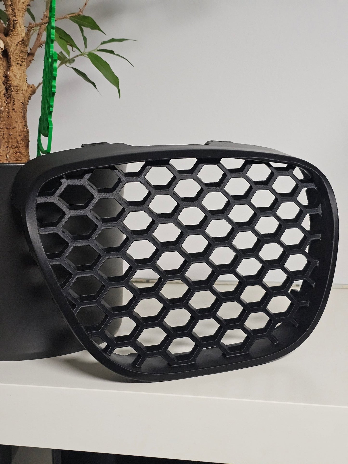 Pack 3 Grelhas Frontais Seat Ibiza 6L (Ninho de Abelha) - Kit Completo Alta Resistência - Creativ 3D