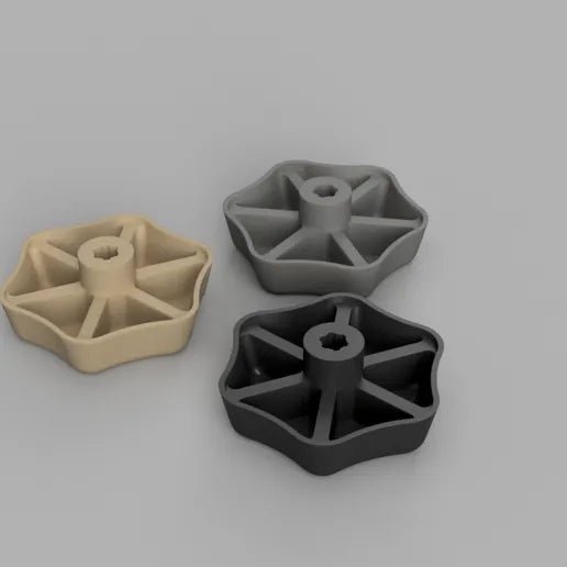 Regulador Manípulo banco Renault Clio III - Peça de Substituição em ASA - Creativ 3D