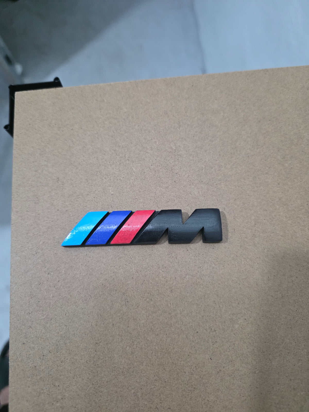 BMW ///M Badge — Emblema Traseiro | Preto Matte ou Cromado