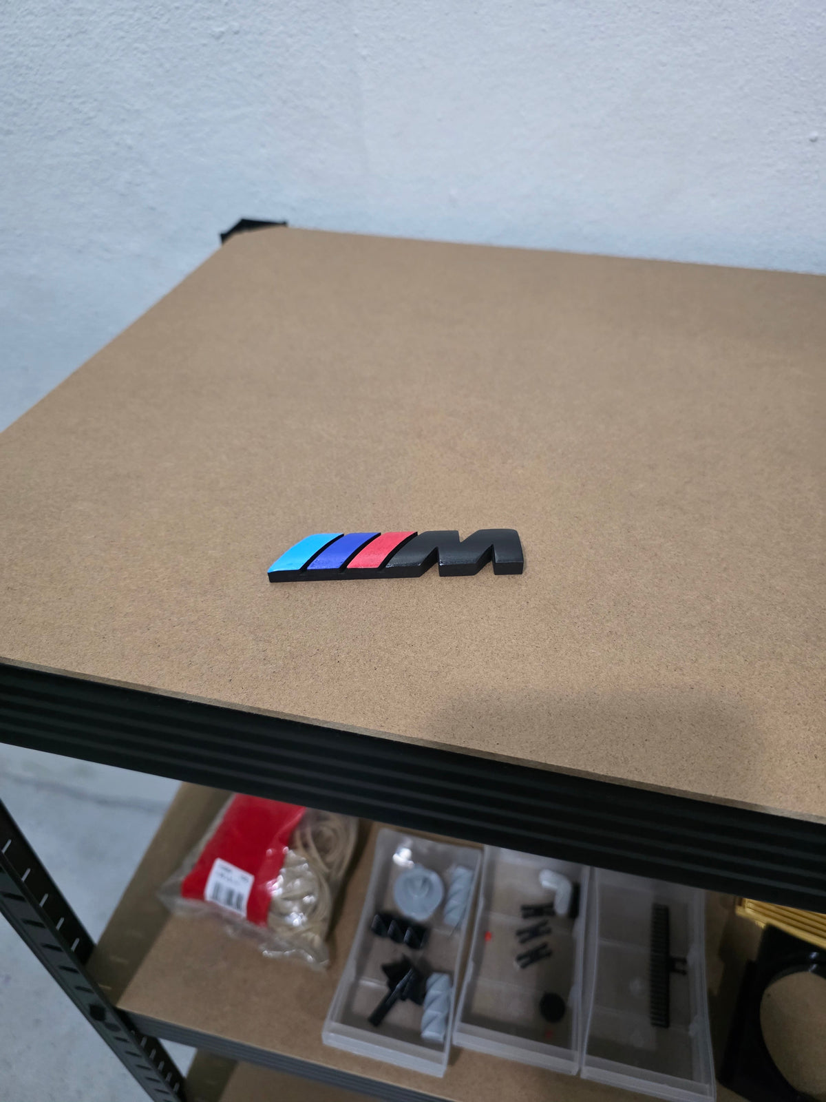 BMW ///M Badge — Emblema Traseiro | Preto Matte ou Cromado