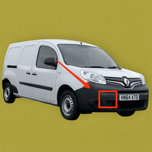 Tampa de Reboque Renault Kangoo - Parachoques Frontal - Creativ 3D